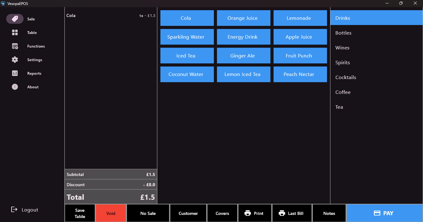 Vesopa EPOS Demo